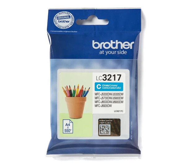 BROTHER LC3217C CYAN 550str do MFC-J53/57/59/65/69xxDW - 385872 - zdjęcie